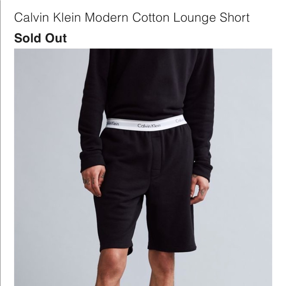 Calvin Klein Modern Lounge Shorts